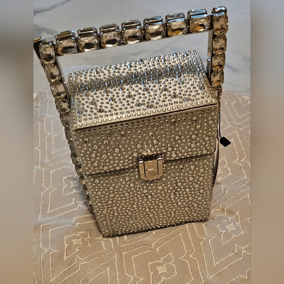 Crossbody Bag (SILVER)(NWT) - Picture 1 of 7